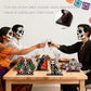 Day of The Dead Wooden Table Centerpiece Dia De Los Muertos Mexican Table Decorations Halloween Party Mexican Fiesta Ofrenda Decorations