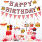 BBQ Themed Birthday Party Decorations,for Summer Cookout Barbecue Picnic Birthday Party Decor Supplies