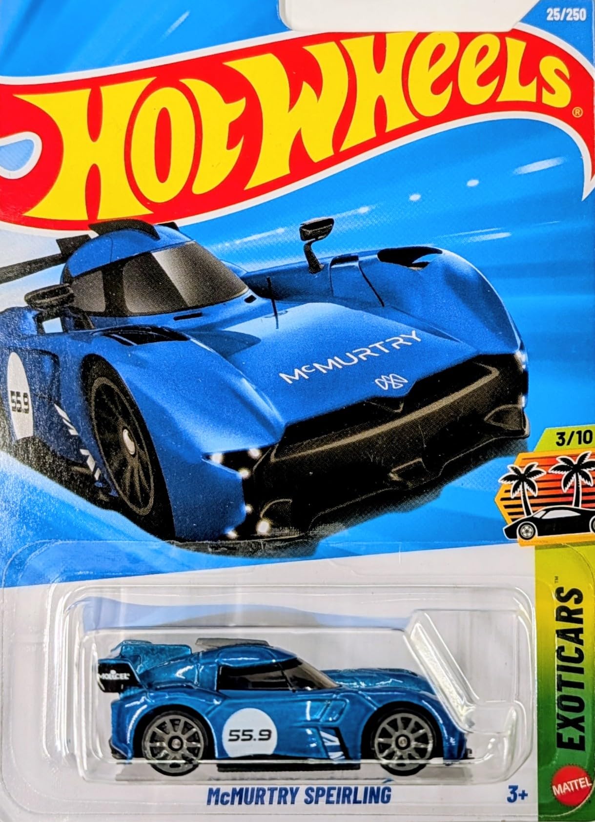 Hot Wheels HW Exotics Die-Cast Car Series - 1:64 Scale Exotic Collectibles with Precision Details Bundle