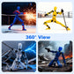 Pthjswj T13 Action Figure Set, 8PCS Already Assembled, Movable Multi-Joints
