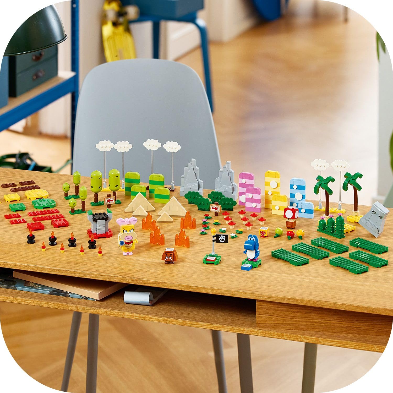 LEGO Super Mario Creative Box 71418 Toy Blocks, Present, Adventure, Boys, Girls, Ages 6 and Up