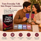 Hesuuho Couples Games for Date Night, 120 Conversation Game Cards for Couples, Relationship Card Game to Build Deeper Connection & Trust, Anniversary