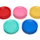 American Greetings 50-Count 9 in. x 9 in. Rainbow Paper Dinner Plates