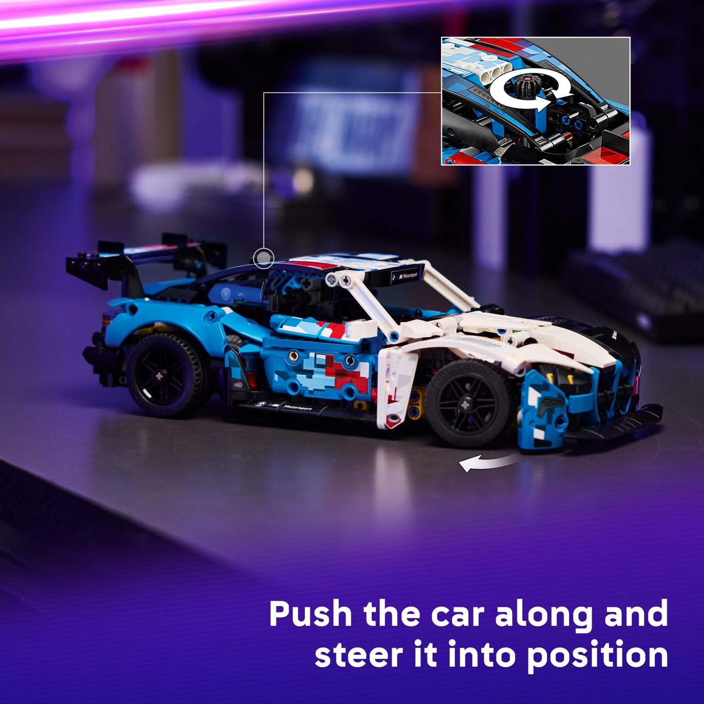 LEGO Technic BMW M4 GT3 EVO Race Car Toy - Building Toy for Boys & Girls, Ages 11+ - Model Car Display Kit for Bedroom Decor - Gift for Birthdays