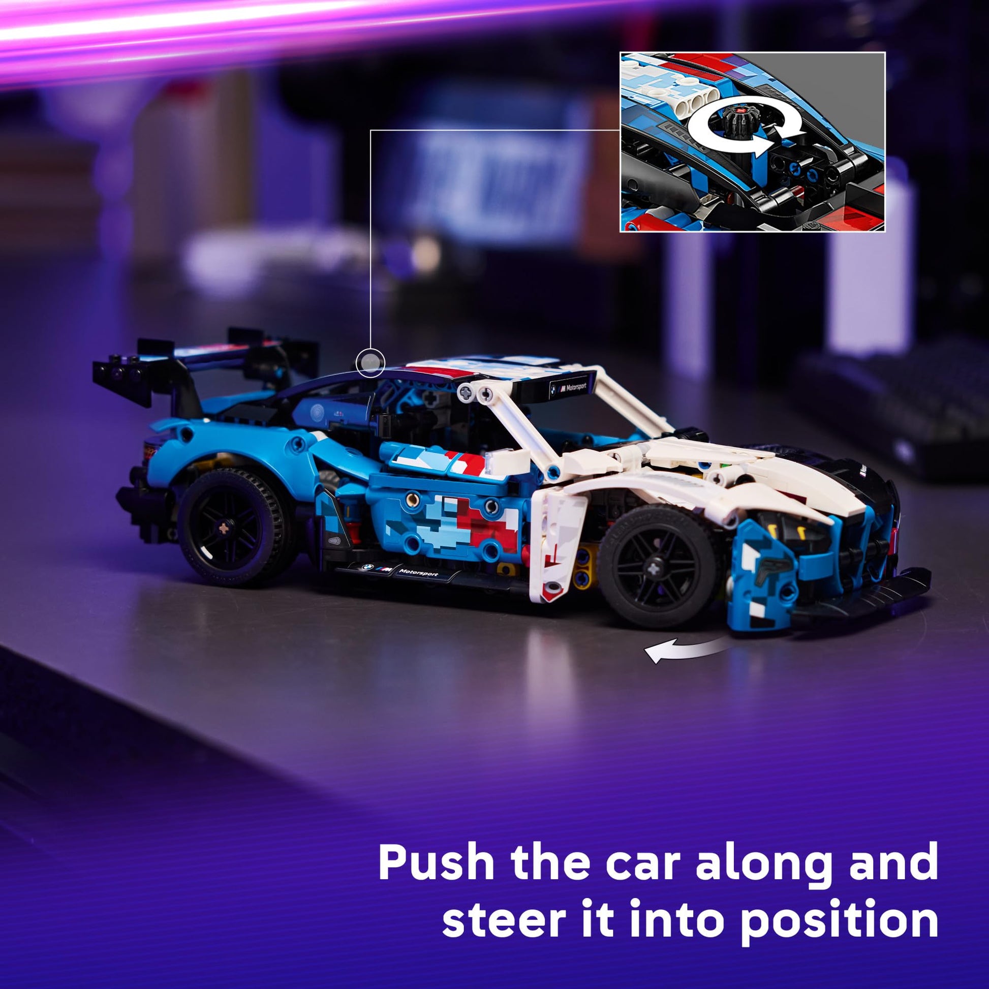LEGO Technic BMW M4 GT3 EVO Race Car Toy - Building Toy for Boys & Girls, Ages 11+ - Model Car Display Kit for Bedroom Decor - Gift for Birthdays