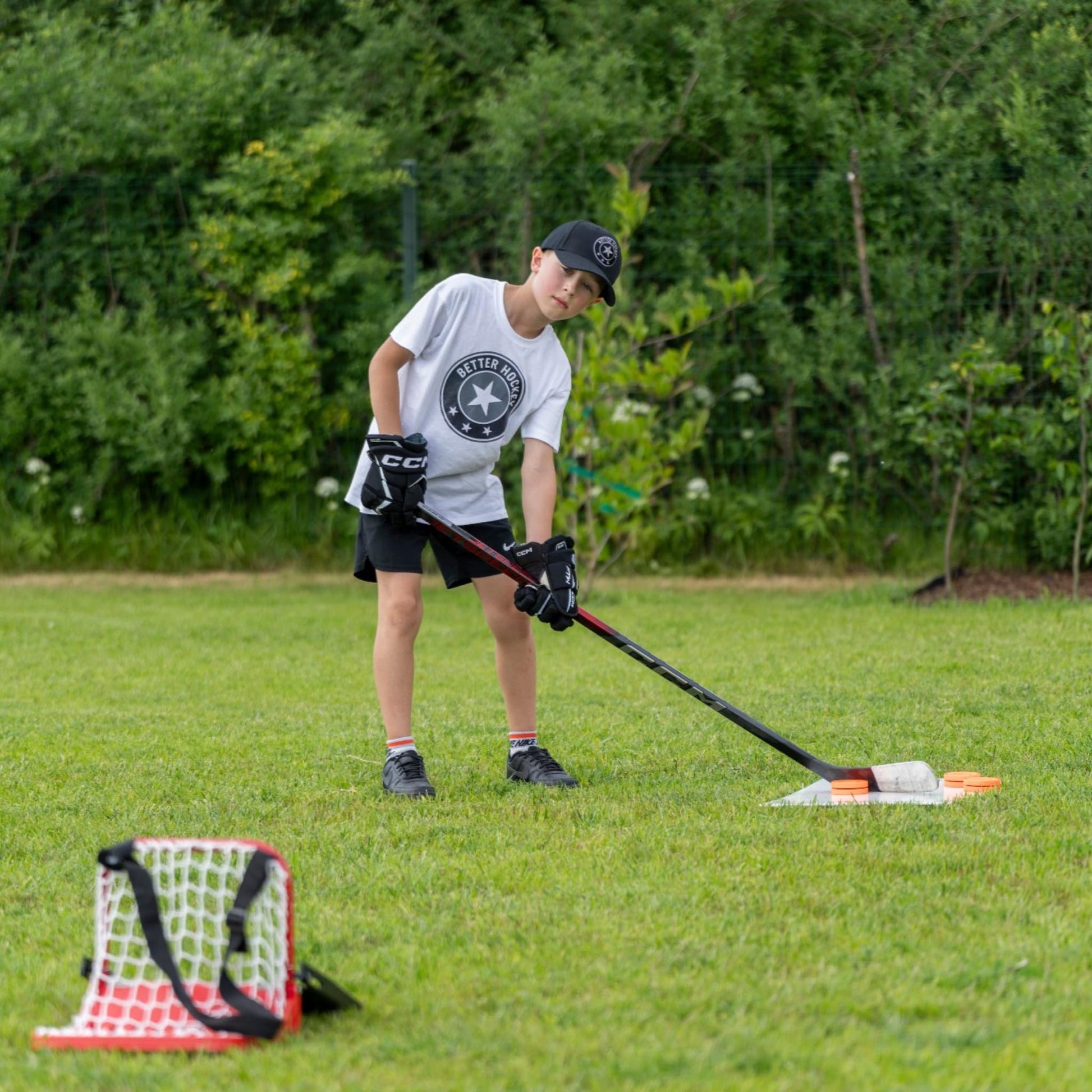 Better Hockey Extreme Sauce Launch Pad - Size 16 inches x 24 inches - Perfect for Saucer Passing and Backyard Games - Simulates the Feel of Real Ice