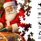 Springbok Quilting Santa 1000 Piece Jigsaw Puzzle for Adults - Unique Cut Pieces - Made in USA