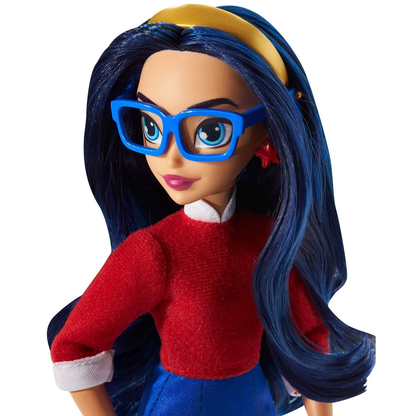 DC SUPER HERO GIRLS, Wonder Woman Teen to Super Hero Life Action Doll (approx.11-in) with Outfits and 9 Removable Accessories, Fully Articulated for