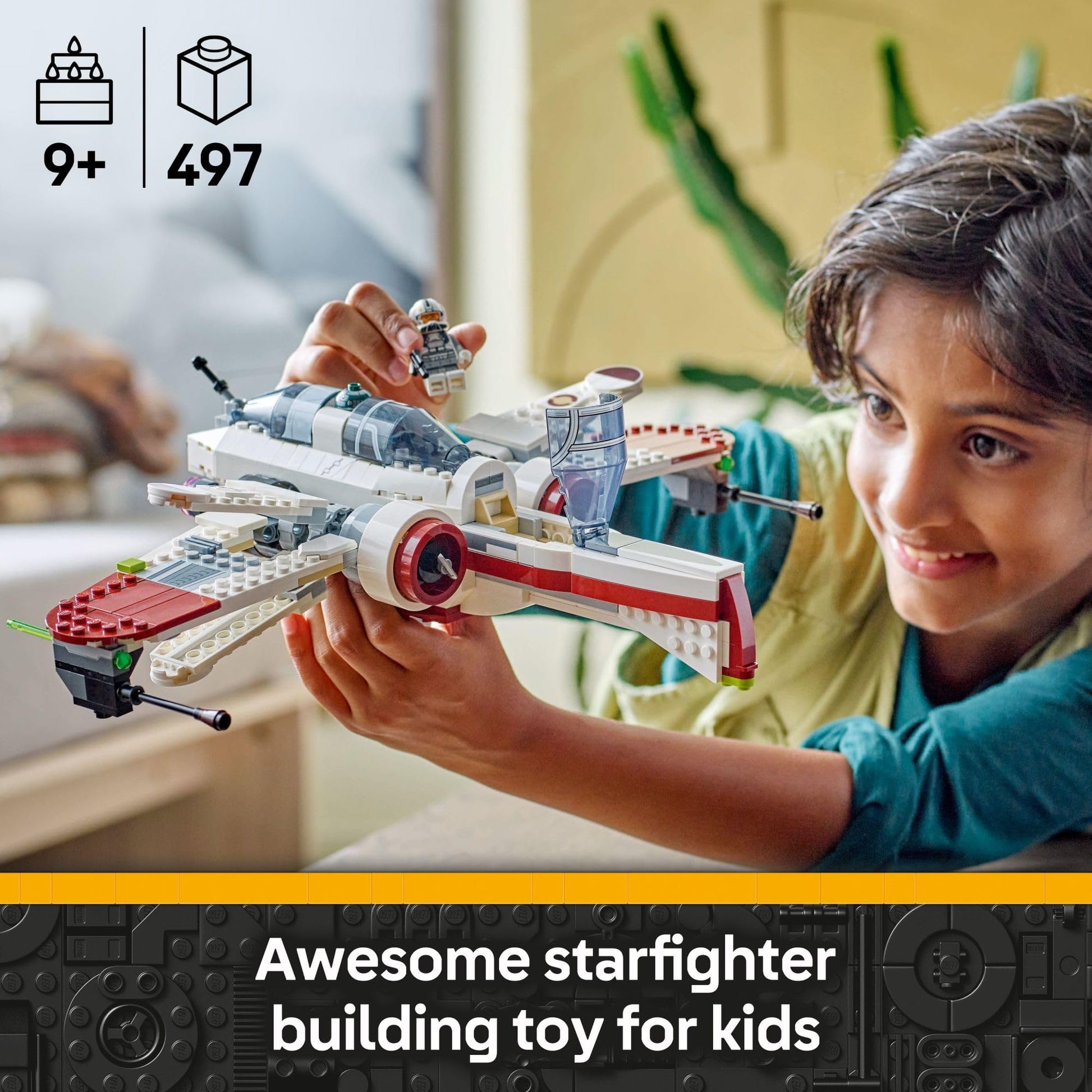 LEGO Star Wars: Revenge of The Sith ARC-170 Starfighter Spaceship Building Toy - Kids Star Wars Toy for Boys and Girls, Ages 9+ - Gift Idea