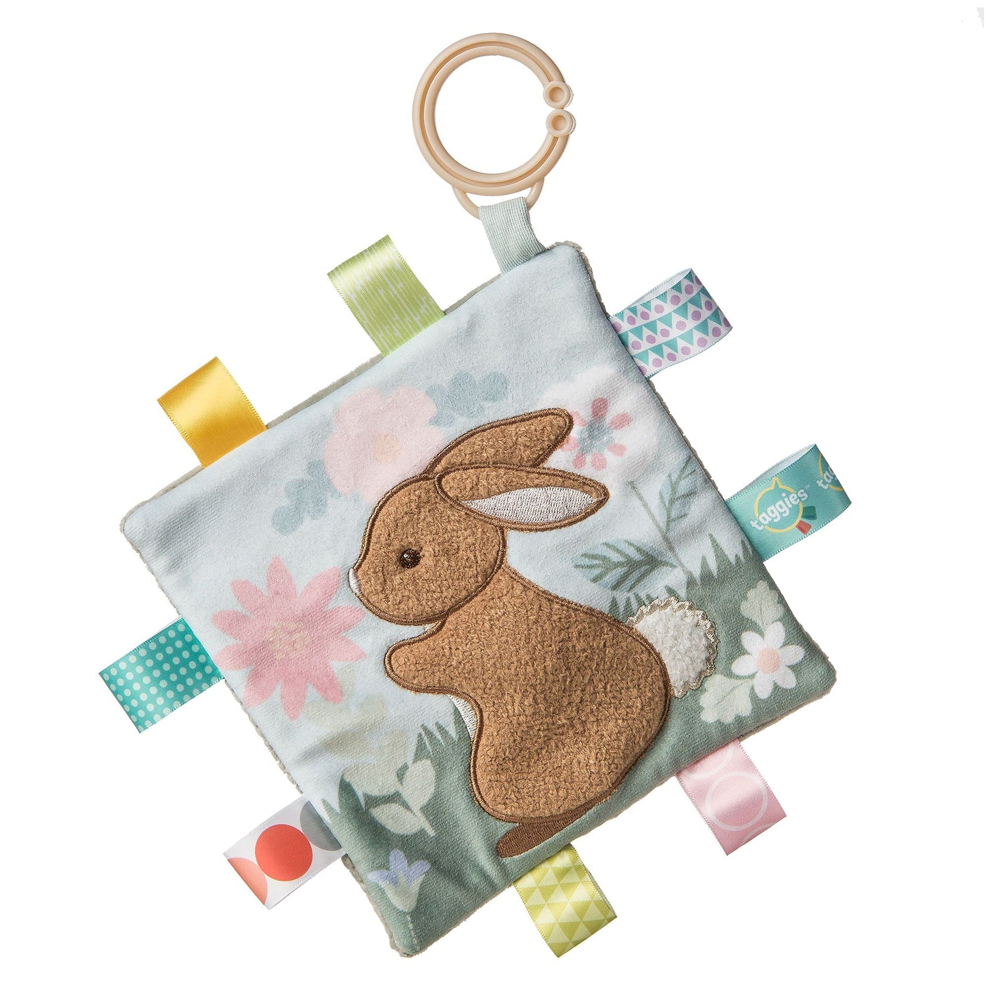 Mary Meyer 40291 Taggies Harmony Bunny Crinkle Teether, 6-inch Length