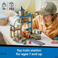 LEGO City Central Train Station Building Toy - Multi-Level Pretend Play Set for Boys & Girls, Ages 7+ - Building Blocks for Kids - Gift Idea