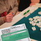 Miaimther Mahjong Line Finder, Rules Reader, Card Rules Helper for Mahjong Players Accessories and Gifts (Green)