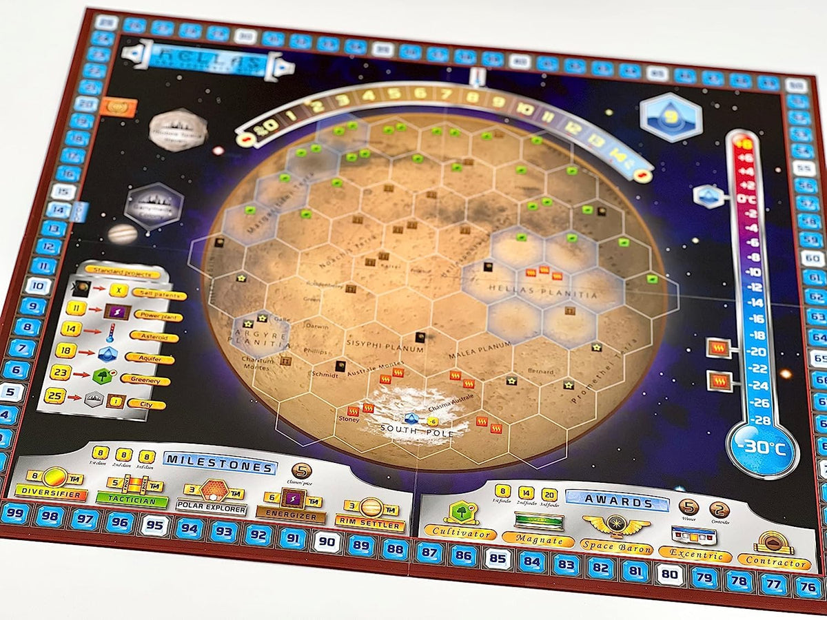Stronghold Games Terraforming Mars: Hellas & Elysium Expansion