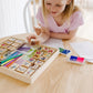Melissa & Doug Fairy Tale Deluxe Wooden Stamp & Coloring Set