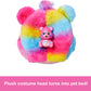 Barbie Cutie Reveal Care Bears Doll & Accessories, Series 2 Togetherness Bear with 10 Surprises Including Color Change & Mini Bear