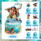 Cartoon Birthday Party Cake Topper Set, 25 Piece Non-Edible Cupcake Toppers for Kids, Boys and Girls Baby Shower Party Supplies