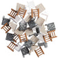 Monster Adventure Terrain- 40pc Painted Ladders and Stairs Bulk Set- Stackable 3-D Tabletop Customizable World Builder Compatible with DND Dungeons