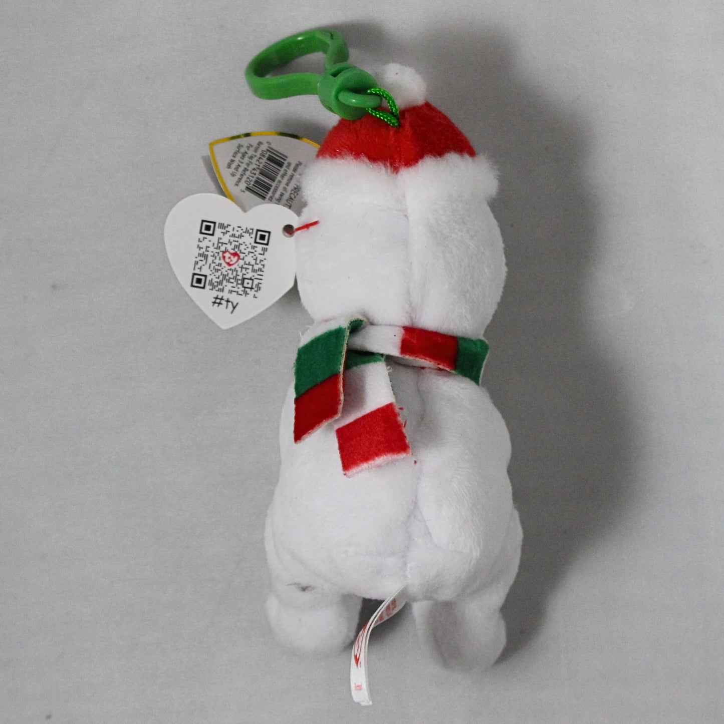 Ty Beanie Bellies (Key Clip) - Brrrnard The Snowman - Soft Plush Stuffed Animal