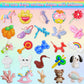 LXZFCRG Long Balloons with Pump, Premium Latex Twisting Balloons animal kit, Birthday Gifts for Girls and Boys Arts and Crafts Pastel Color 100Pcs