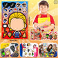 48 Sheets Make Your Own Stickers for Kids, DIY Make Superhero Face Stickers for Boys Girls, Party Favors Supplies Art Craft Family School Reward