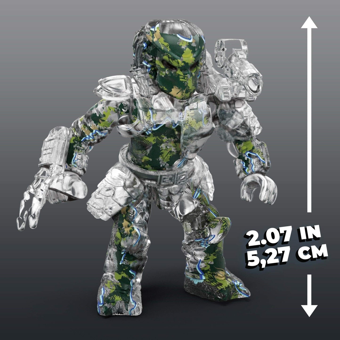 Mega Contrux Black Series Clear Transparent Predator
