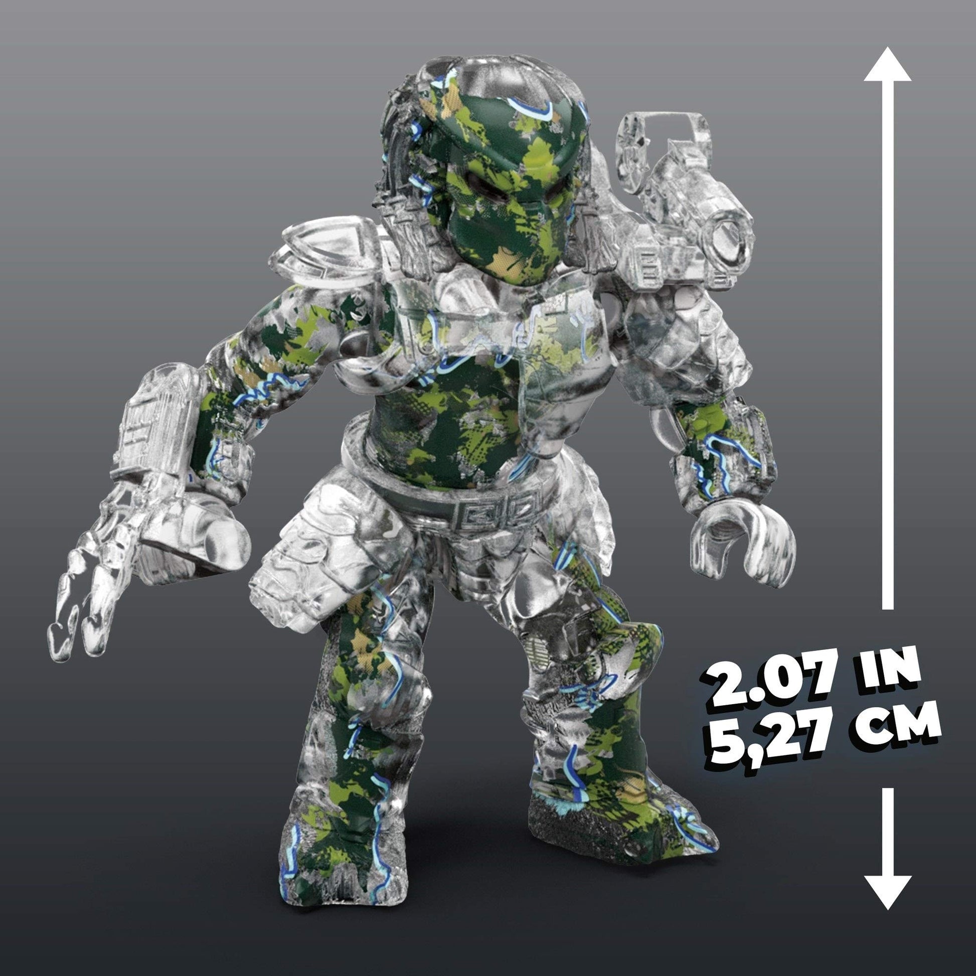 Mega Contrux Black Series Clear Transparent Predator