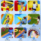 Inflatable Bounce House with Water Slide for Kids, 10 in 1 Bounce House with Air Blower, Inflatable Water Park for Backyard with Slide, Climbing Wall