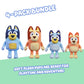 Bluey Heeler Family Stuffed Animals Set of 4, 7-8”, Soft Bingo, Bandit, and Chilli Plush Figure Toys, Cuddly Plush Toys for Kids Ages 3+
