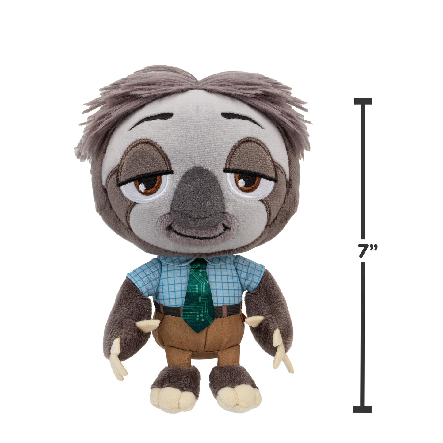 Disney’s Zootopia 2 8” Plush Flash - Stuffed Animal Movie Toys for Kids and Collectors - Suitable for Ages 3+