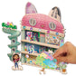 Tara Toys Gabby's Dollhouse Deluxe Activity Set Multi-Piece Art & Craft Kit for Kids with Stickers, Coloring Sheets, and More Great Gift for Girls