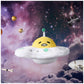 GUND Sanrio Gudetama The Lazy Egg UFO 5-Inch Space Alien Stuffed Toy