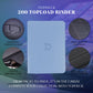 TopDeck 200 TopLoader Binder - 9 Pocket Card Binder Album - TCG Secure Storage Sleeves - Compatible with Yugioh, Magic the Gathering, Pokemon and More