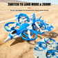 Yonsaeik 2-in-1 RC Fighter Airplane for Land and Air for Kids Adults 6+