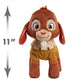 Disney Wish Walk 'n Talk Valentino Plush Fainting Goat, 11-Inch Stuffed Animal, Sounds and Motion, Kids Toys for Ages 3 Up by Just Play