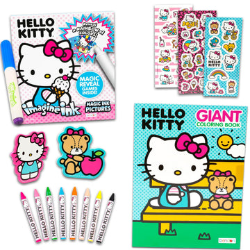 Sanrio Hello Kitty Ultimate Activity Set - Bundle Imagine Ink Coloring Books, Stickers, Games, Puzzles, Drawing and More | Hello Kitty and Friends