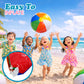 4E's Novelty 24 Pack -16 Inch Inflatable Beach Balls Bulk 24 - Birthday Pool Party Favors for Kids, Summer Goodie Bags Easter Basket Stuffers Toys