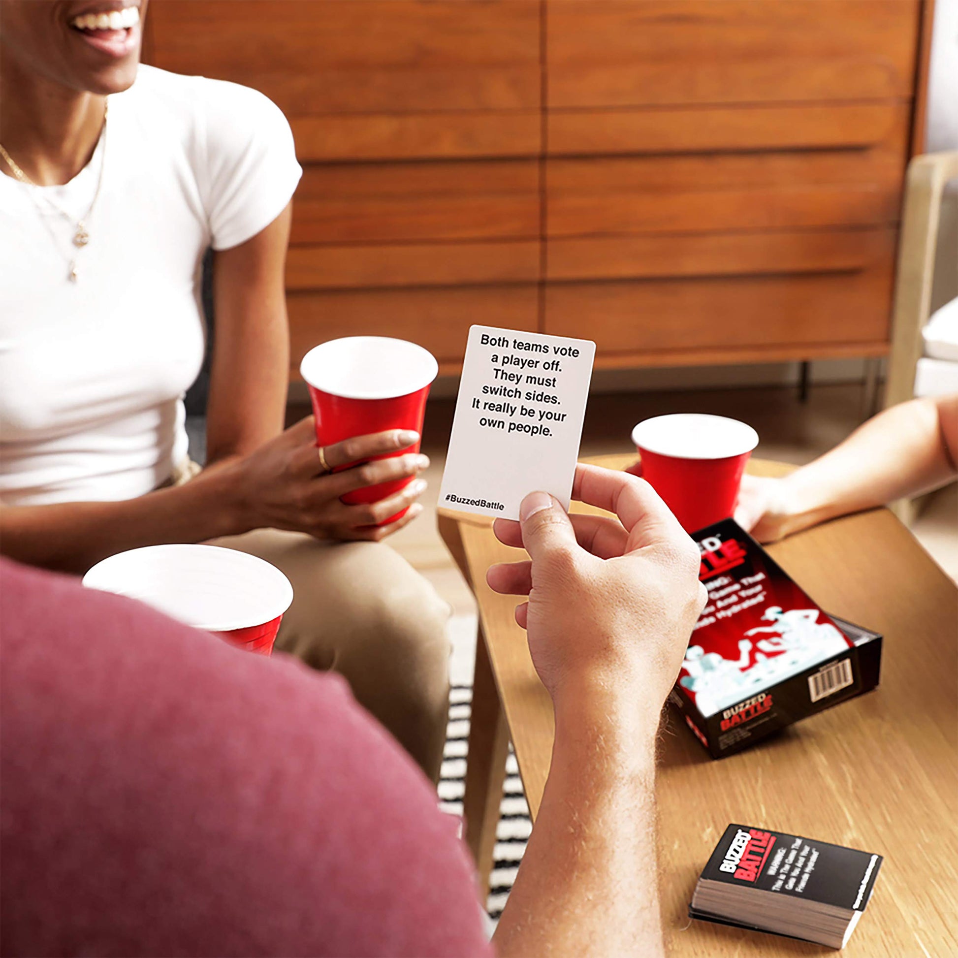 Buzzed Battle - The Hilarious Team Party Game that Will Get You & Your Friends Hydrated, Pool Party Games, Summer Party Games