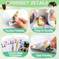 Wkchxd Playing Cards, Cute Black Cat Playing Cards, Floral Cats Themed Deck of Cards for Game Nights, Premium Standard Size Poker Cards for Card