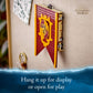 Lego Harry Potter Gryffindor House Banner Set 76409 With LEGO Building Elements, Hogwarts Castle Common Room Toy or Wall Display, Fold Up Travel Toy,