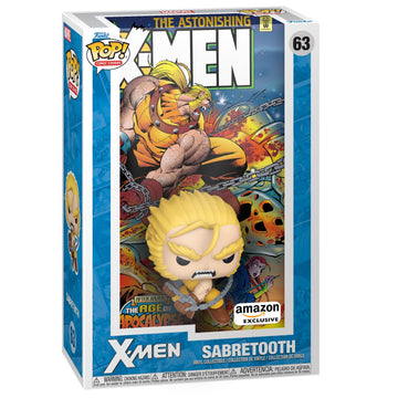 Funko Pop Comic Cover: Marvel - Age of Apocalypse Sabretooth, Amazon Exclusive - Collectable Vinyl Figure - Gift Idea - Official Merchandise - Toys