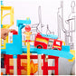 Disney Junior Firebuds HQ Playset with Lights, Sounds, Fire Truck Toy, Action Figure and Vehicle Launcher, Kids Toys for Boys and Girls Ages 3 and Up