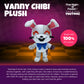 Youtooz FNAF Vanny Chibi 9" Inch Plush, Collectible Vanny Chibi Plushie from Five Nights at Freddy's FNAF Plush Collection