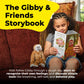 GIBBON Balance Board for Kids with Storybook & Sensory Toy - Emotional Regulation Tools for Kids - Social Emotional Learning Activities - Calming