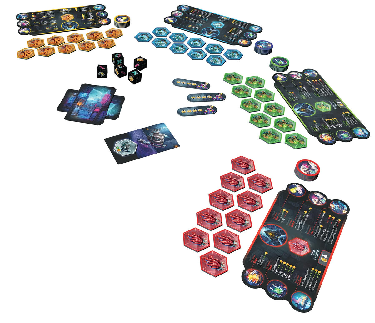 Outset Media Obscurians - The Game of Intrigue Deception and Deduction - for 2 to 6 Players Ages 12+ - A Resource Management/Deduction Game