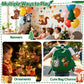 CiyvoLyeen Woodland Animals Craft Kit Kids DIY Crafting and Sewing Set Woodland Animals Felt Plushie for Girls and Boys Educational Beginners Sewing