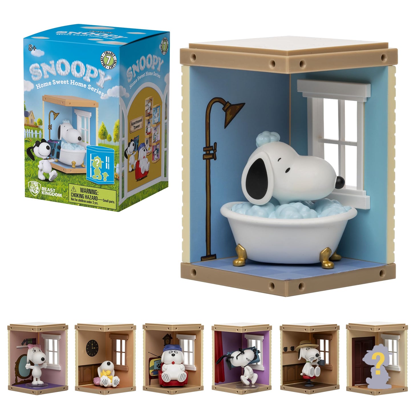 YuMe Snoopy Hero Box Blind Box Home Sweet Home Series