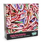 Candy Cane Collage 1000-Piece Jigsaw Puzzle for Adults | Brain Teaser, Educational Developmental Toys & Games, Building Kit Activities to Encourage