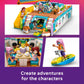 LEGO Friends Travel Boat Adventure Pretend Play Building Toy - Toy Boat Playset with Playful Dolphin Figurines and 4 Minidolls - Birthday Gift Idea