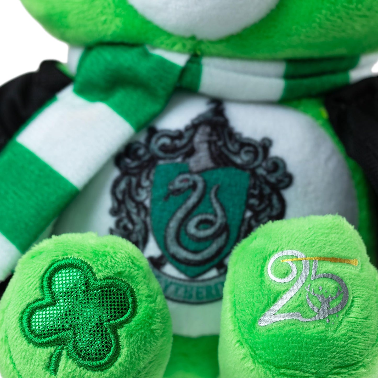 Harry Potter x Care Bears - 8 Inch Plush - Soft, Huggable Plushie, Stuffed Animal for Girls and Boys, Ages 4+, Slytherin House Good Luck Bear