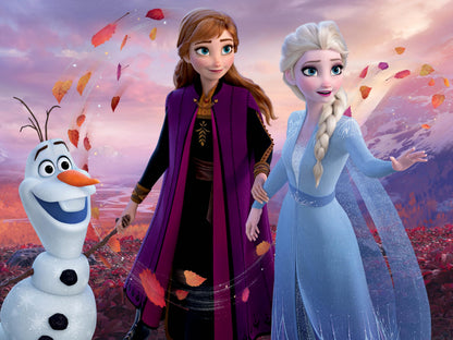 Prime 3D | Disney | Frozen | 200 Piece 3D Jigsaw Puzzle for Adults & Kids | Finished Size 24" x 18" | Challenging & Fun for Adults, Kids & Families |